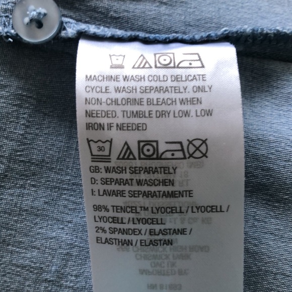 Denim & Co Stretch Shirtdress, with Stars, worn once - Picture 5 of 5